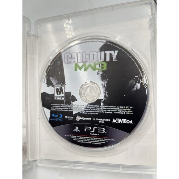 Call of Duty: Modern Warfare 3 (Sony PlayStation 3 PS3, 2011) Complete & Tested - Picture 4 of 7